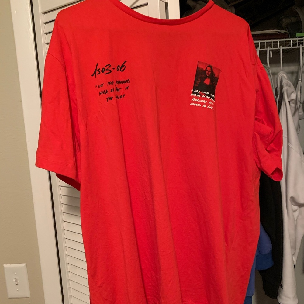 Oversized Mona Lisa T Shirt